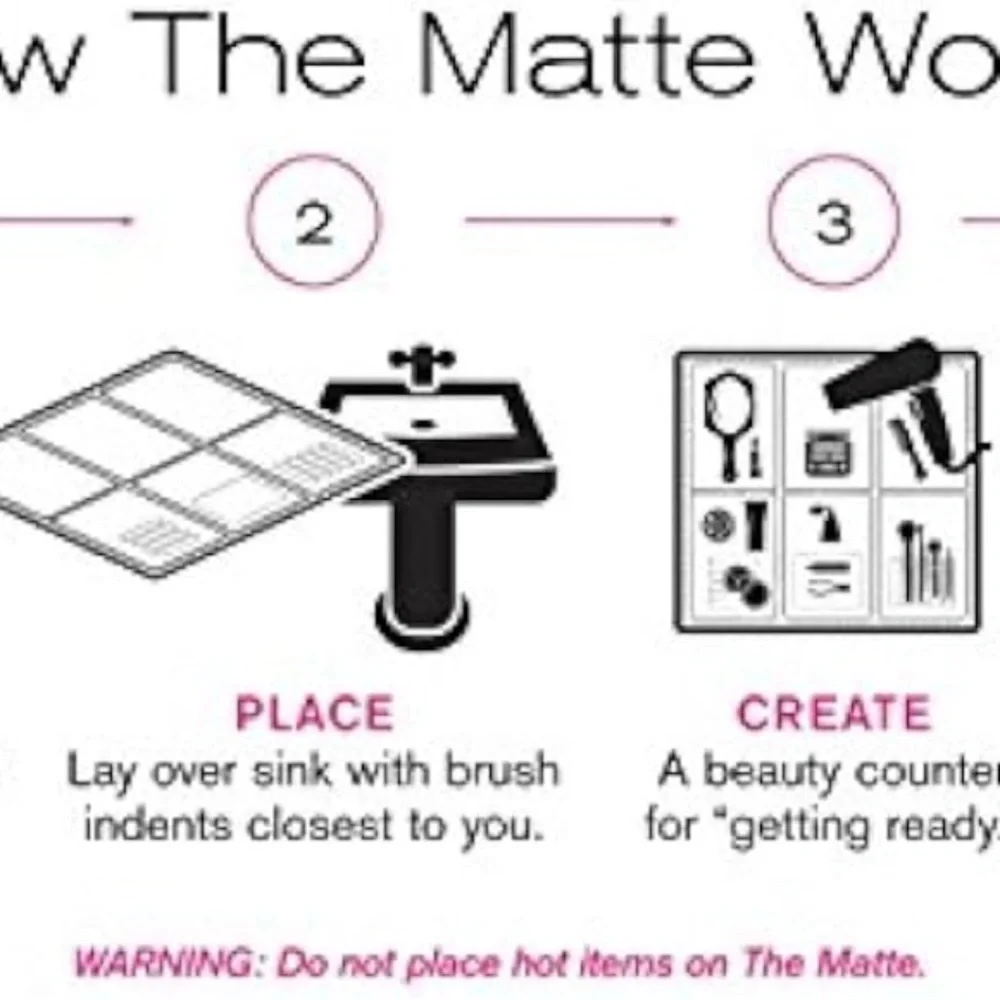 $5 for $25 The Matte Make Up Organizer Space Saver NEW